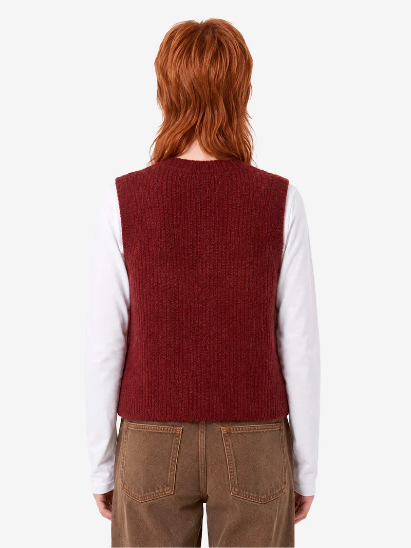 Gilet in misto alpaca