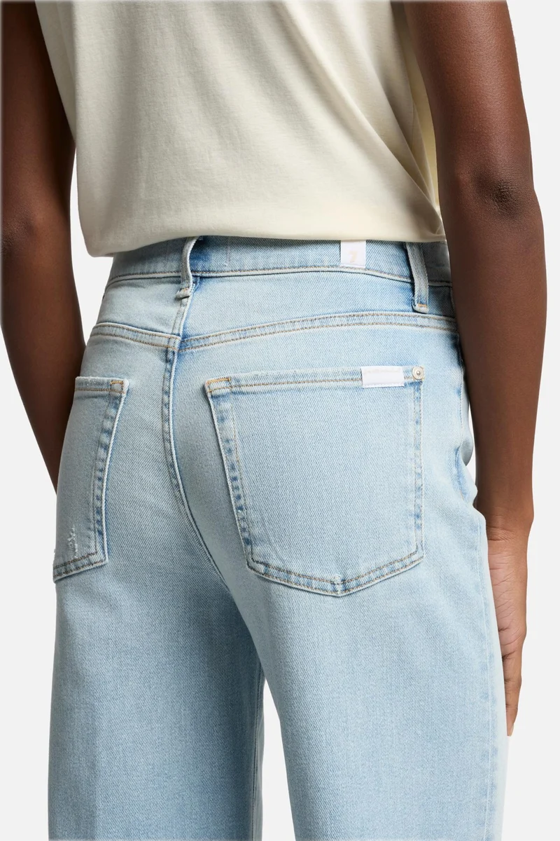 Luxe Vintage Ultra High Rise Cropped Jo in Sunset Beach