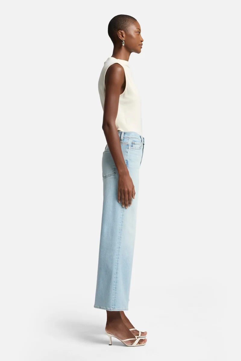 Luxe Vintage Ultra High Rise Cropped Jo in Sunset Beach