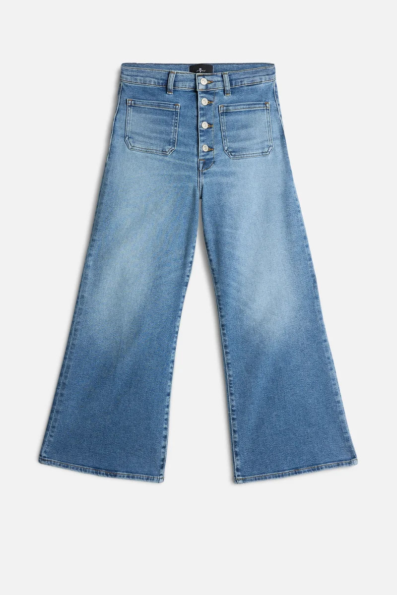 Luxe Vintage Ultra High Rise Cropped Jo in Fancy