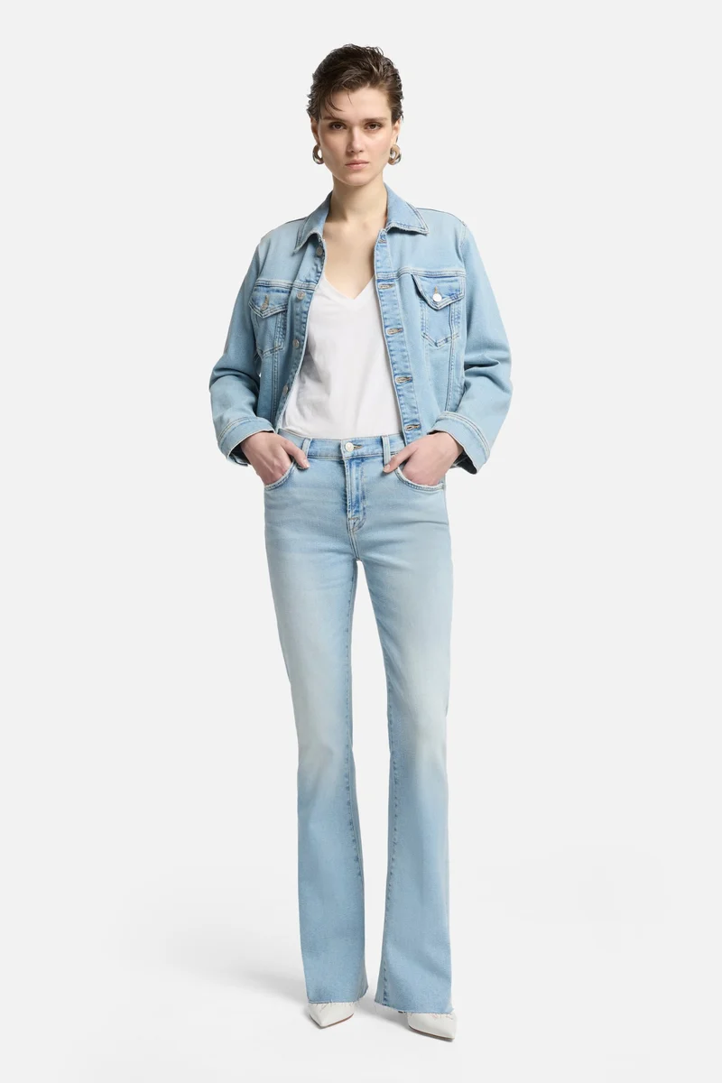 Luxe Vintage Tailorless Bootcut in Sunset Beach