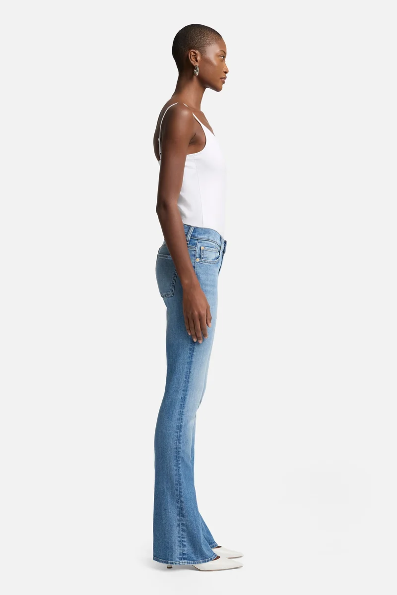 Slim Illusion Bootcut in Pine