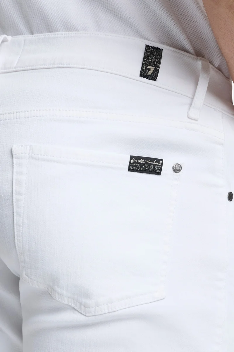 Luxe Performance Slimmy Tapered in White