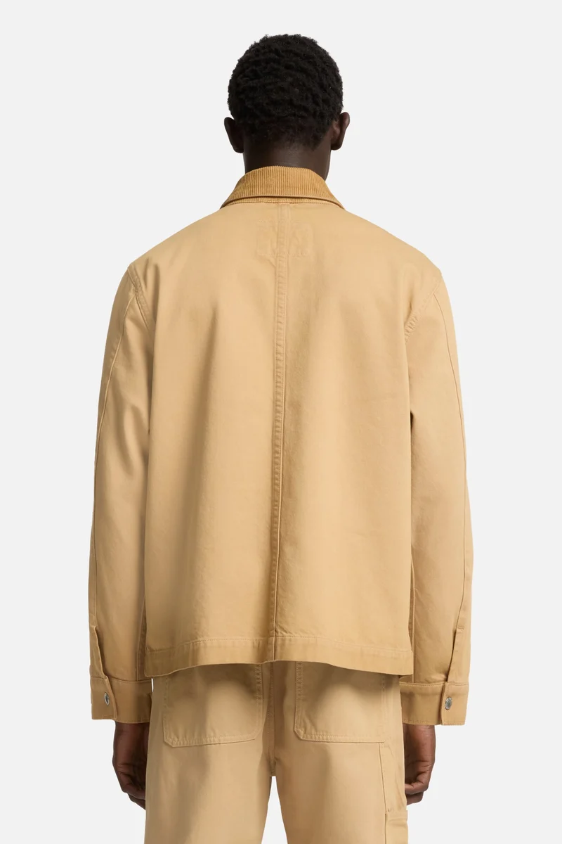 Utility Canvas Jacket in Winter Desert