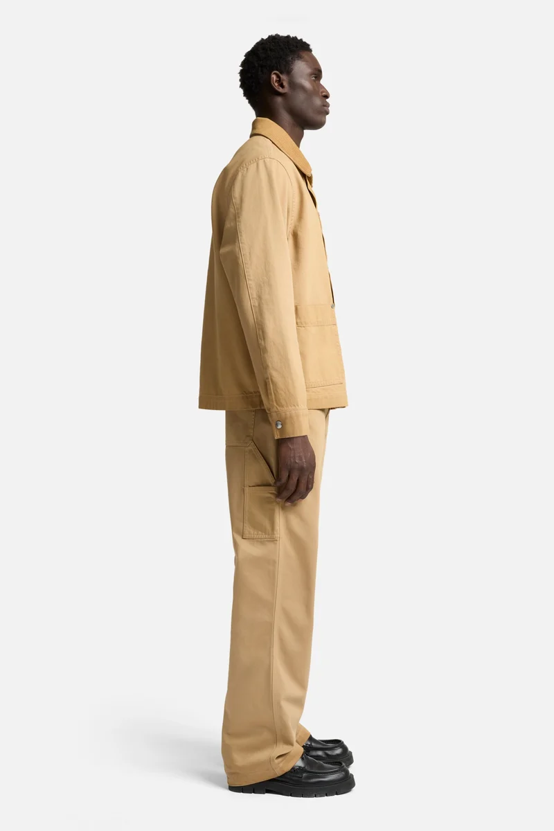 Utility Canvas Jacket in Winter Desert
