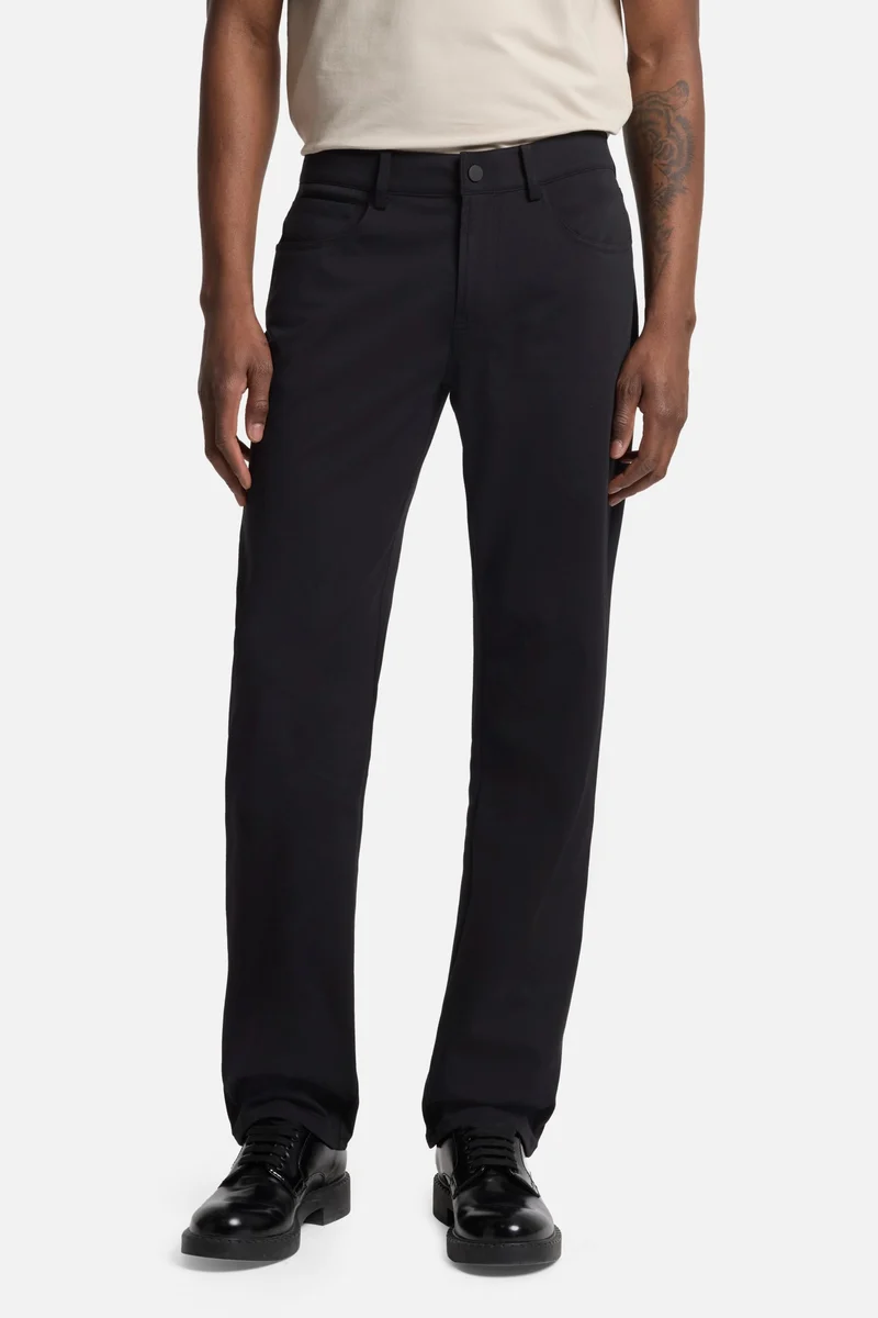 Luxe Performance Knit Straight in Black