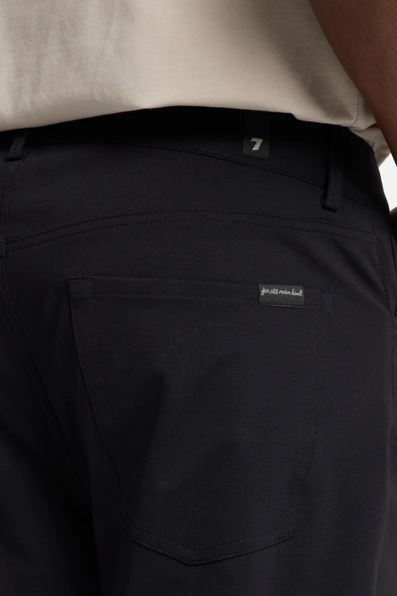 Luxe Performance Knit Straight in Black
