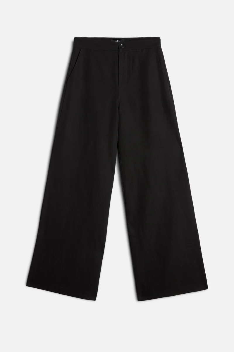 Classic Linen Pant in Black