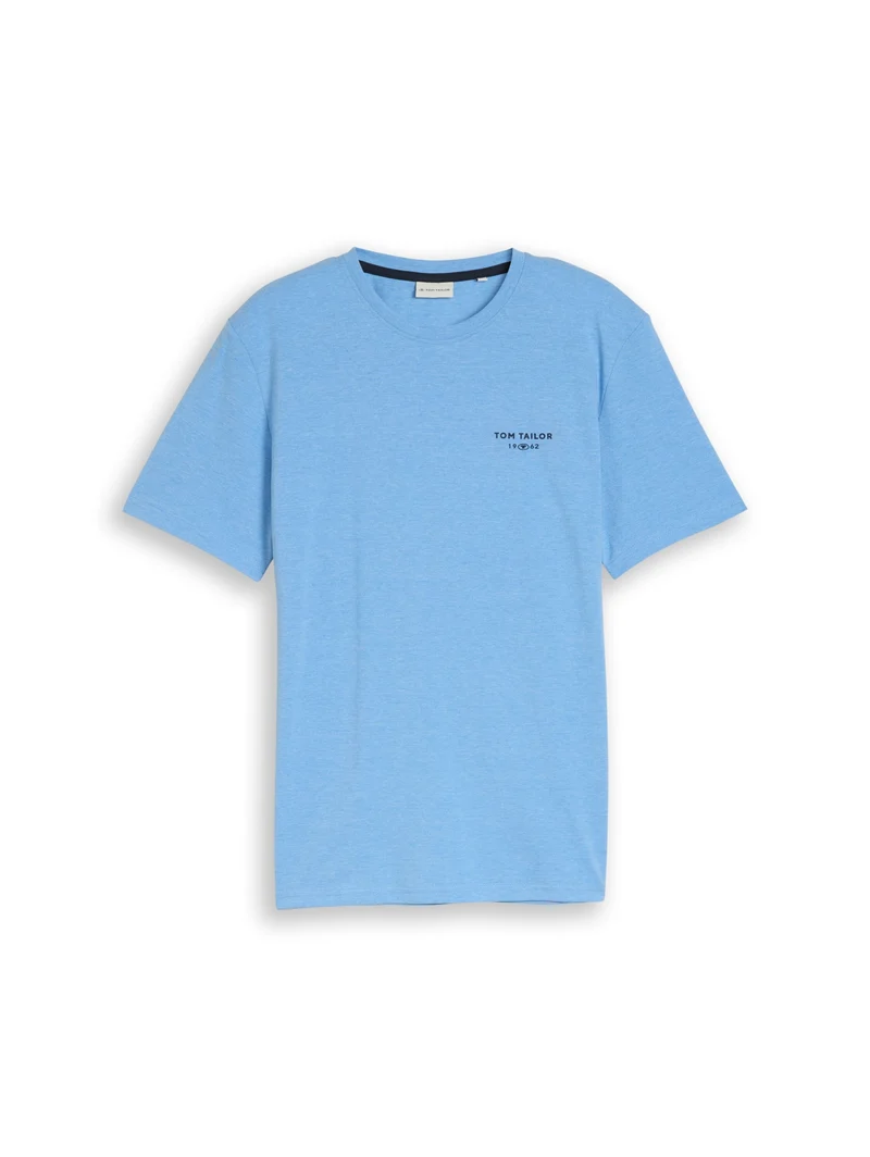 pique t-shirt, surf blue