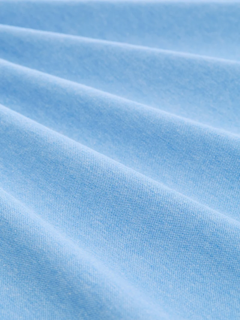 pique t-shirt, surf blue
