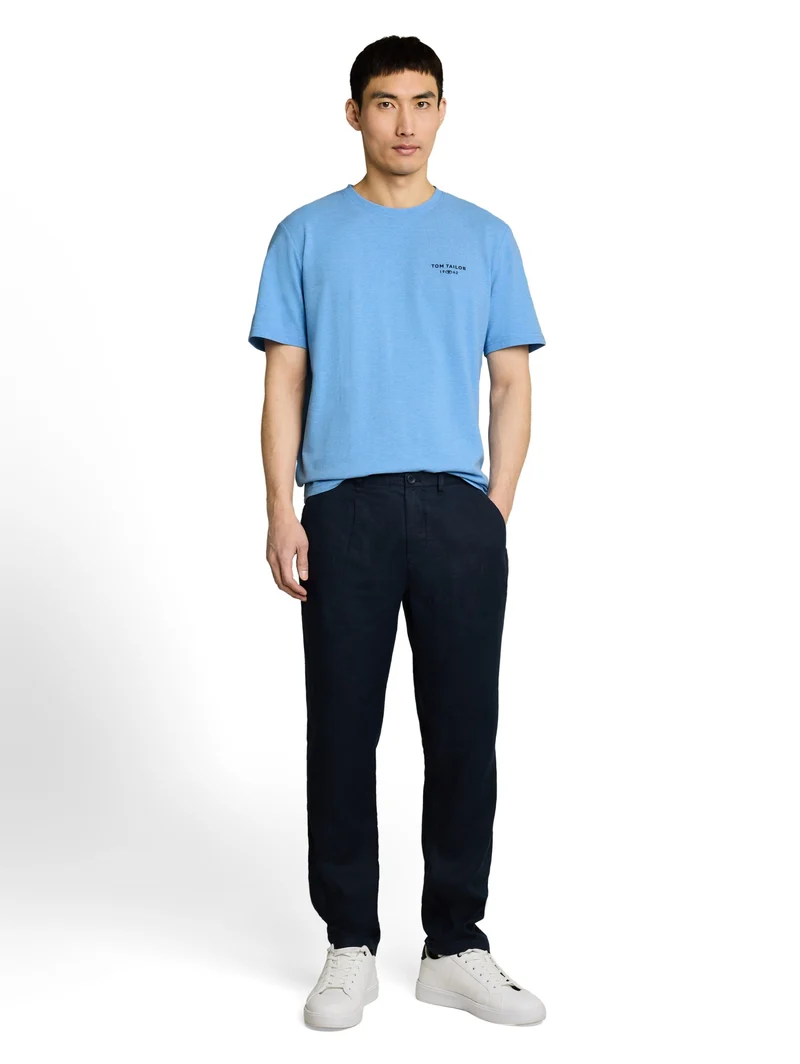 pique t-shirt, surf blue