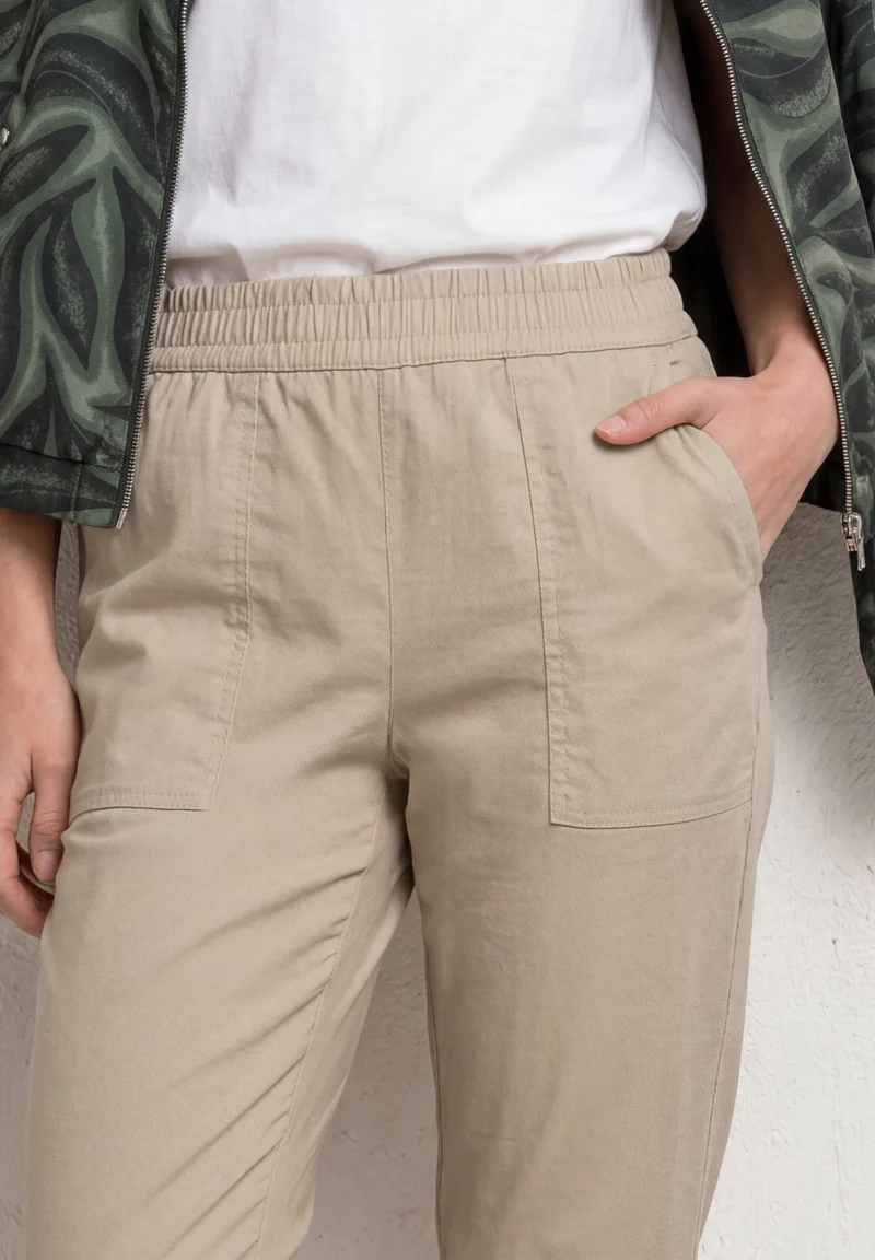 LTD QR Chino_light Cotton_MW_L, cobble stone