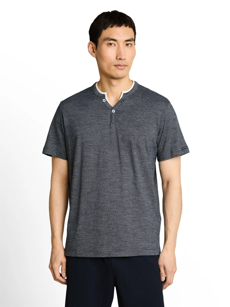 fine striped serafino, navy white fine stripe