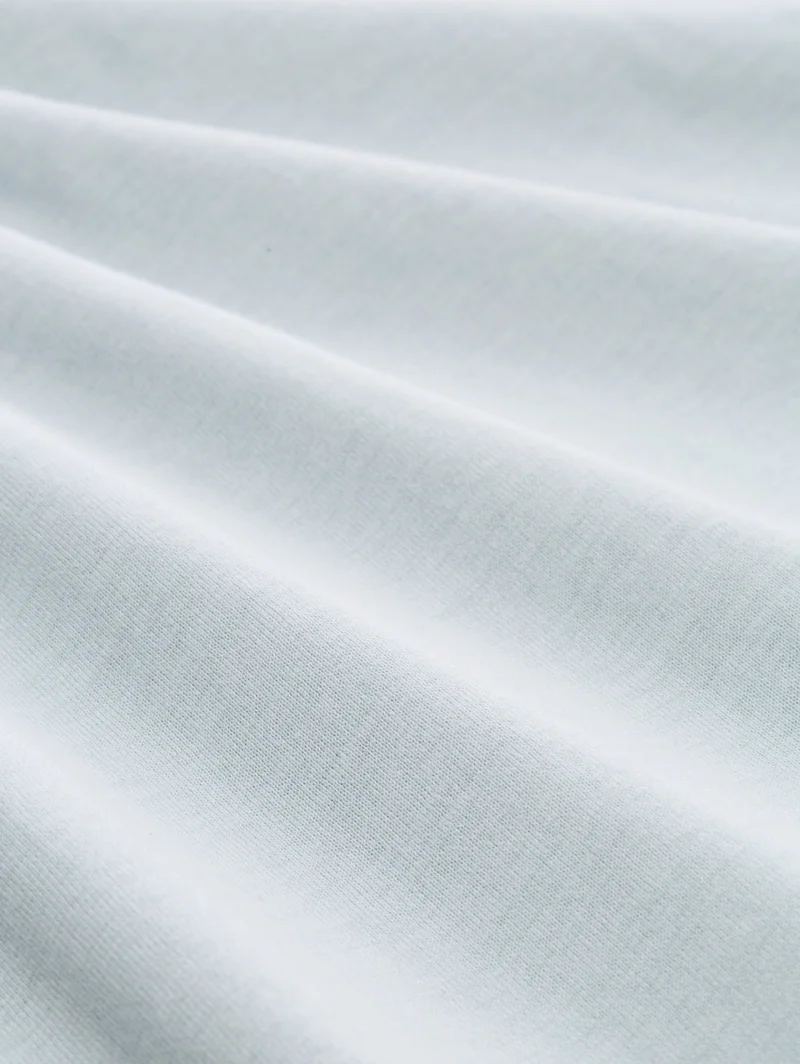 fine striped serafino, light blue fine stripe