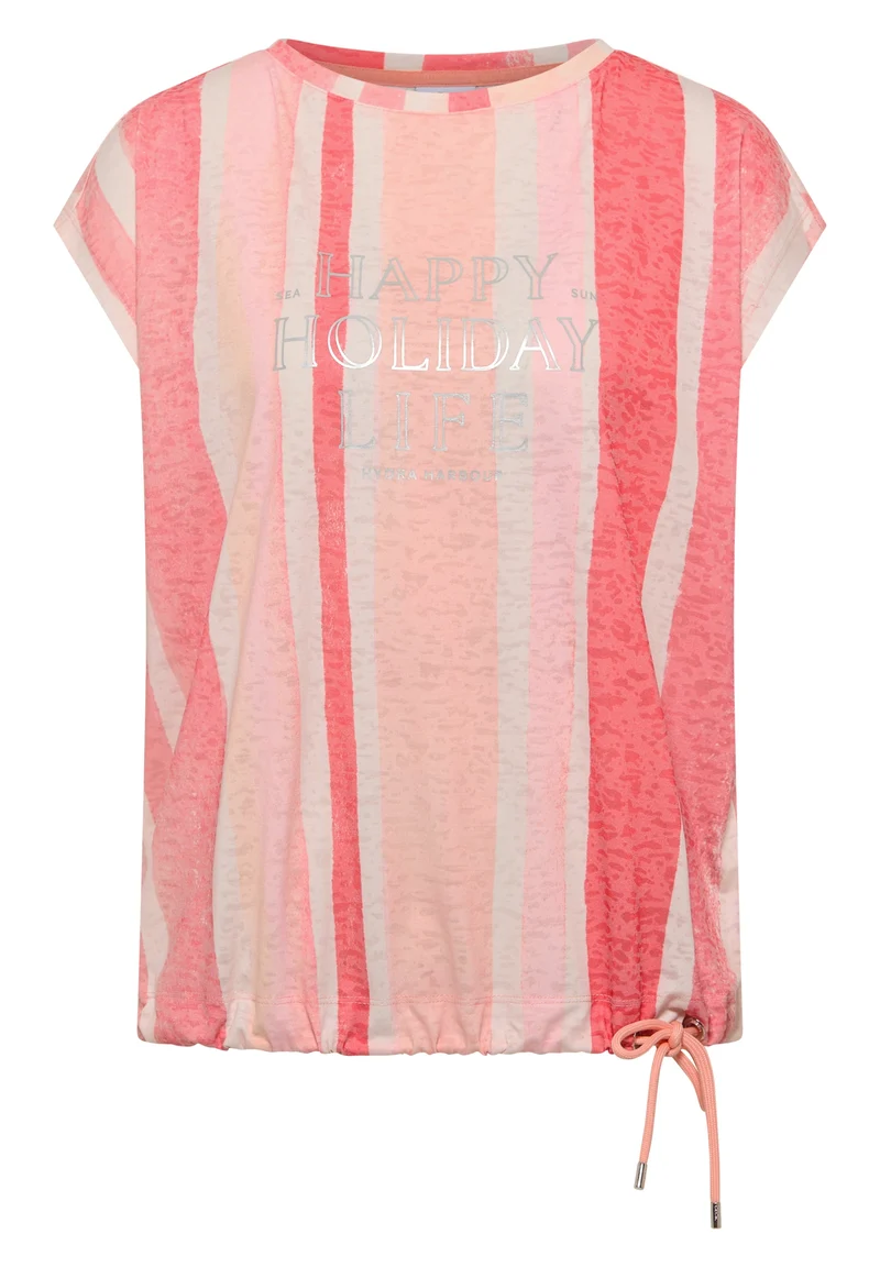 Happy Holiday Life Burnout FP, coral