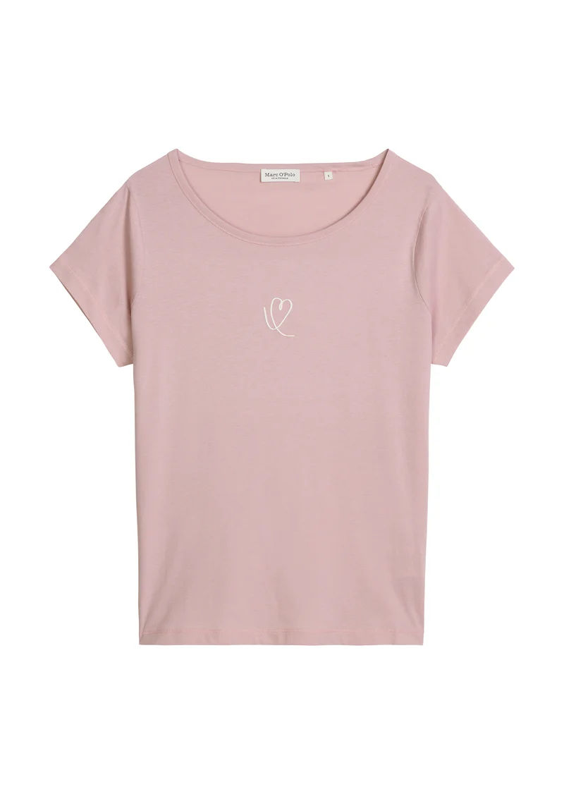 Jersey T-Shirts Shortsleeve, Mild Rose