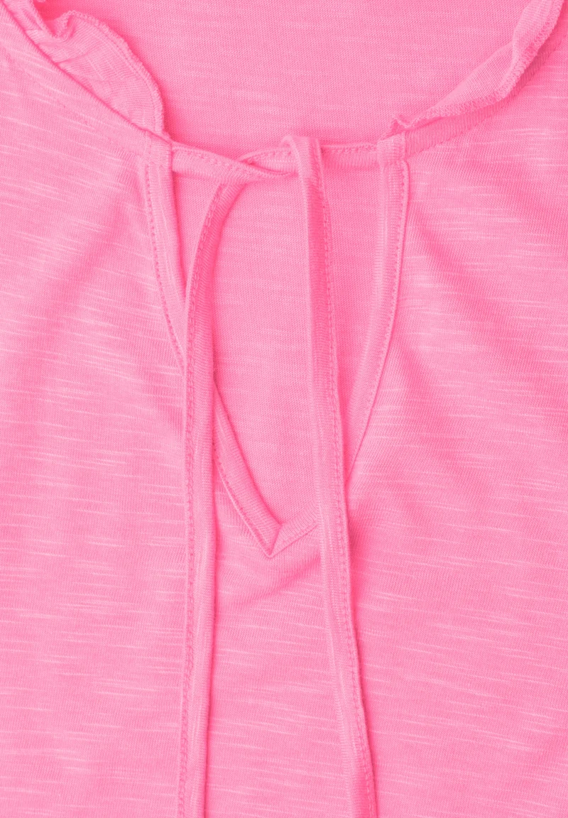 LTD QR Studio_Shirt w.frill ne, simply pink