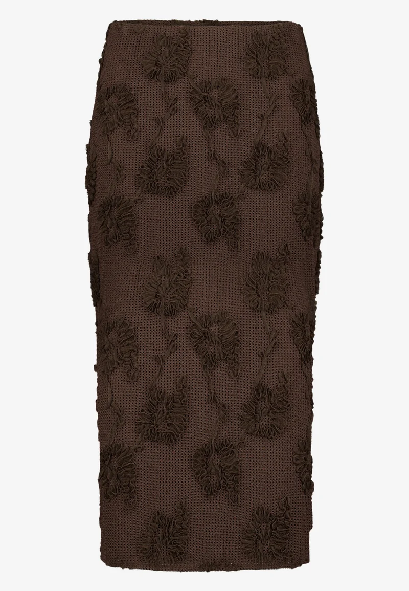 Rock Mittellang Casual, Chocolate Plum
