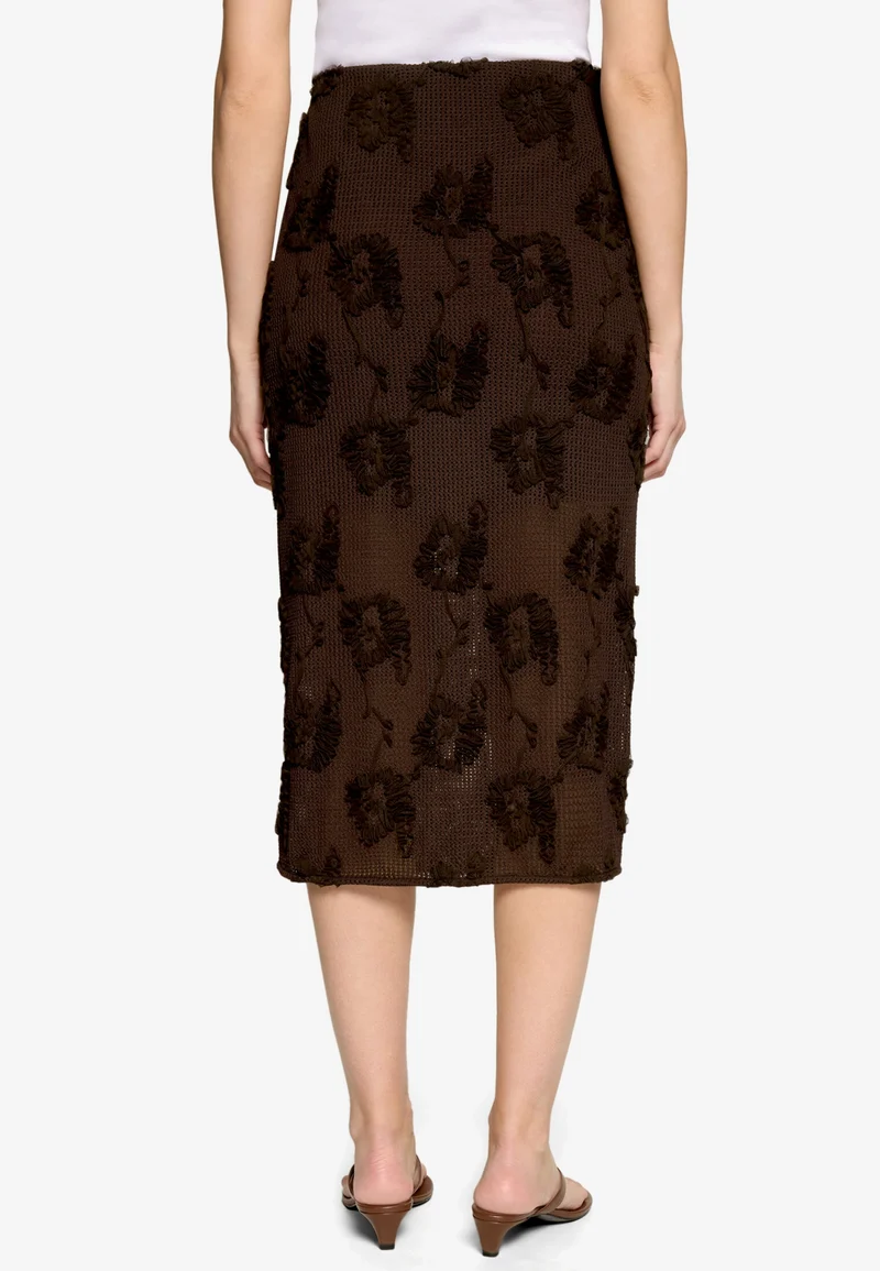 Rock Mittellang Casual, Chocolate Plum