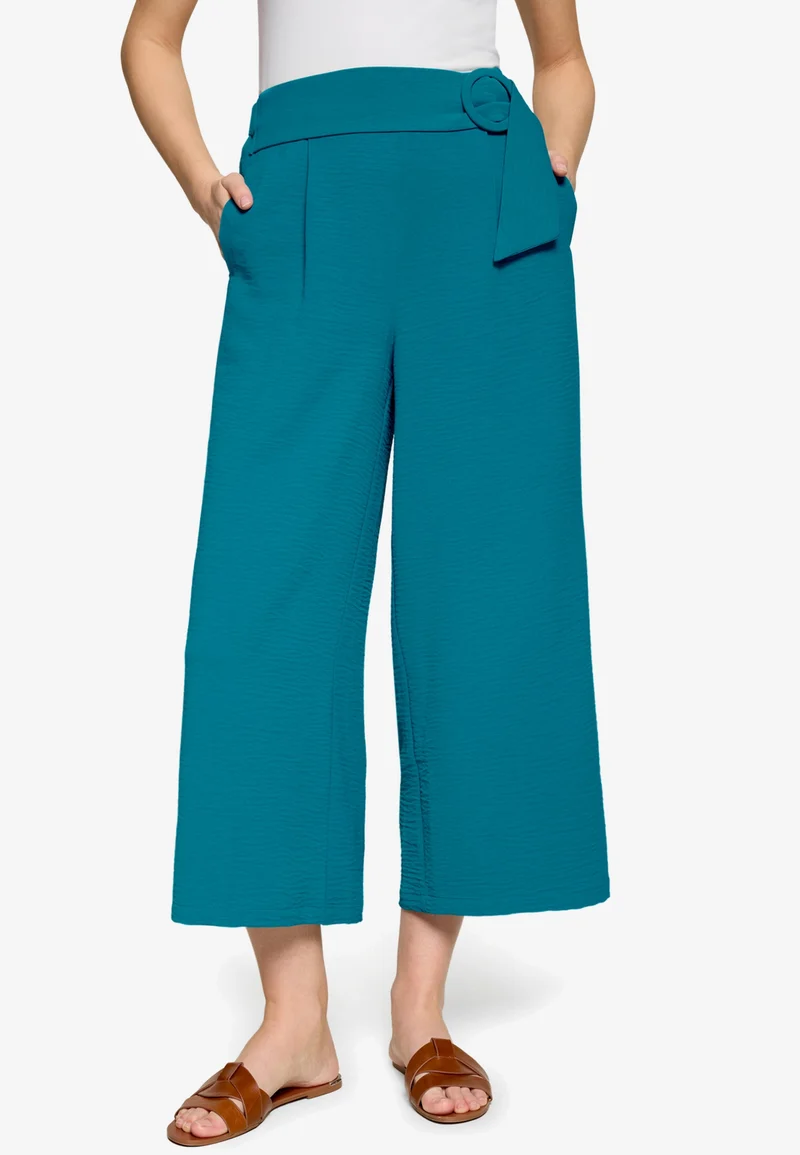 Hose Casual 7/8 Länge, Deep Lagoon
