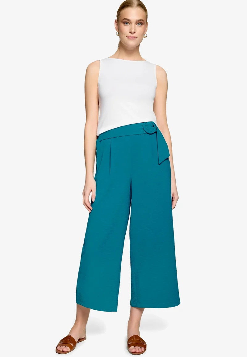 Hose Casual 7/8 Länge, Deep Lagoon