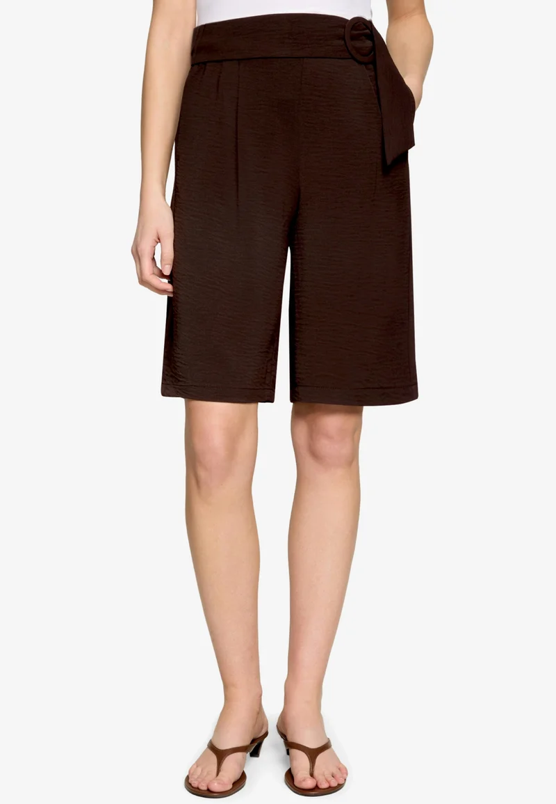 Shorts Casual, Chocolate Plum