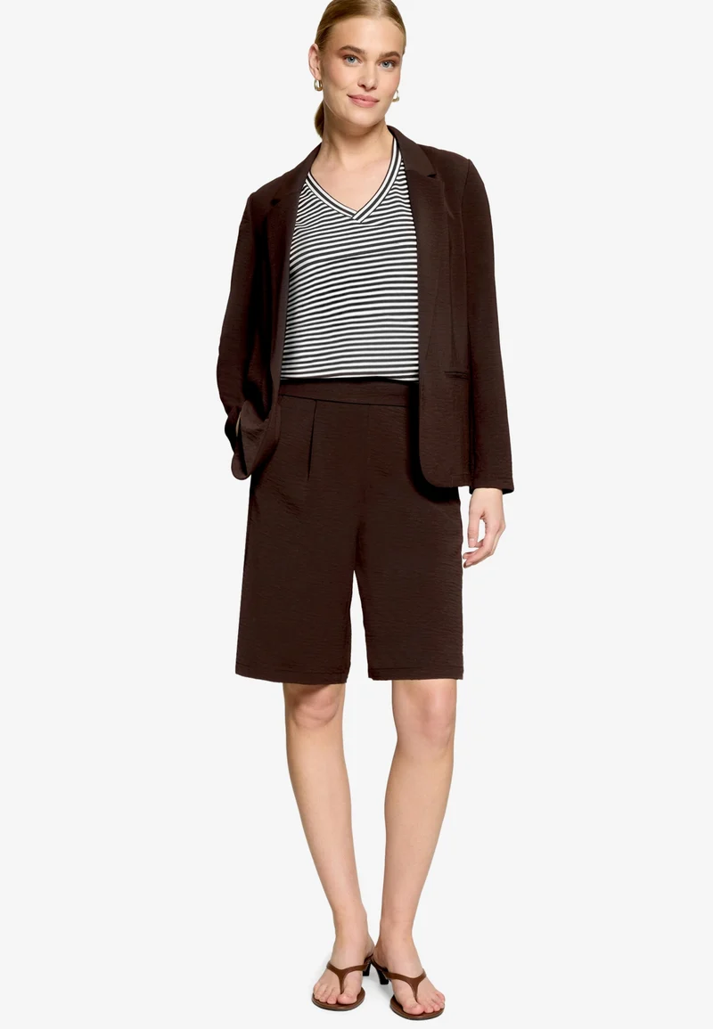 Shorts Casual, Chocolate Plum