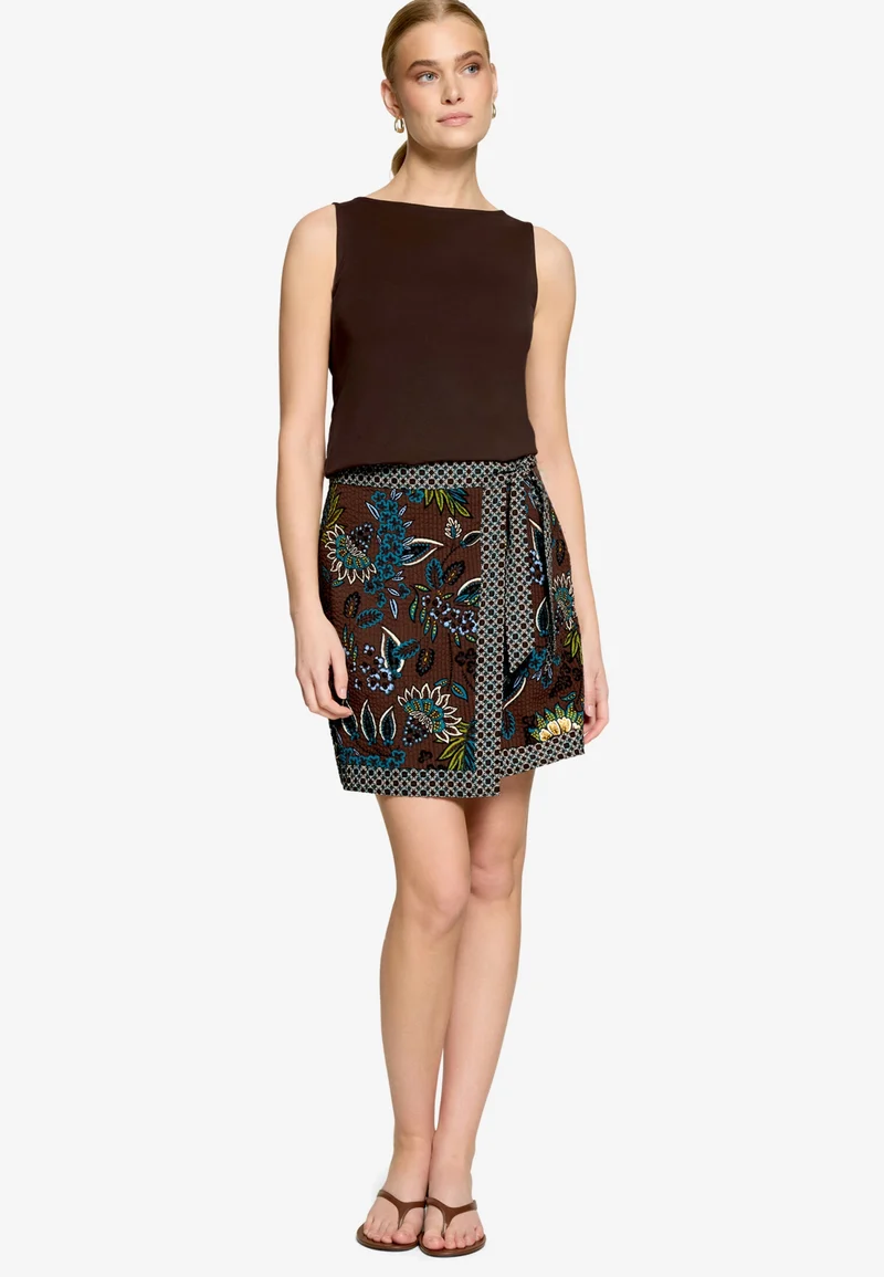 Rock Kurz Casual, Brown/Petrol