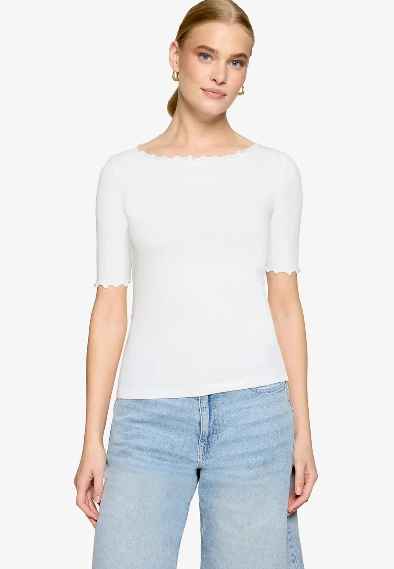 Shirt Kurz 1/2 Arm, Brilliant White