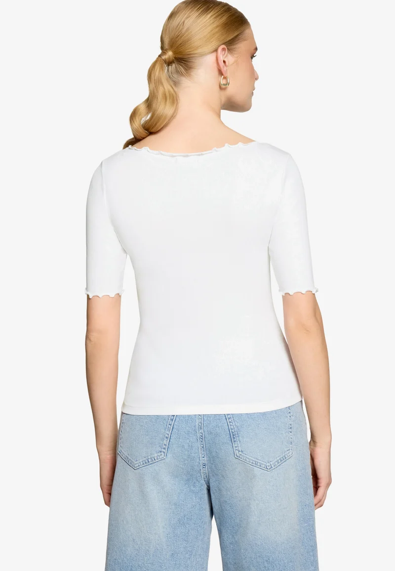 Shirt Kurz 1/2 Arm, Brilliant White