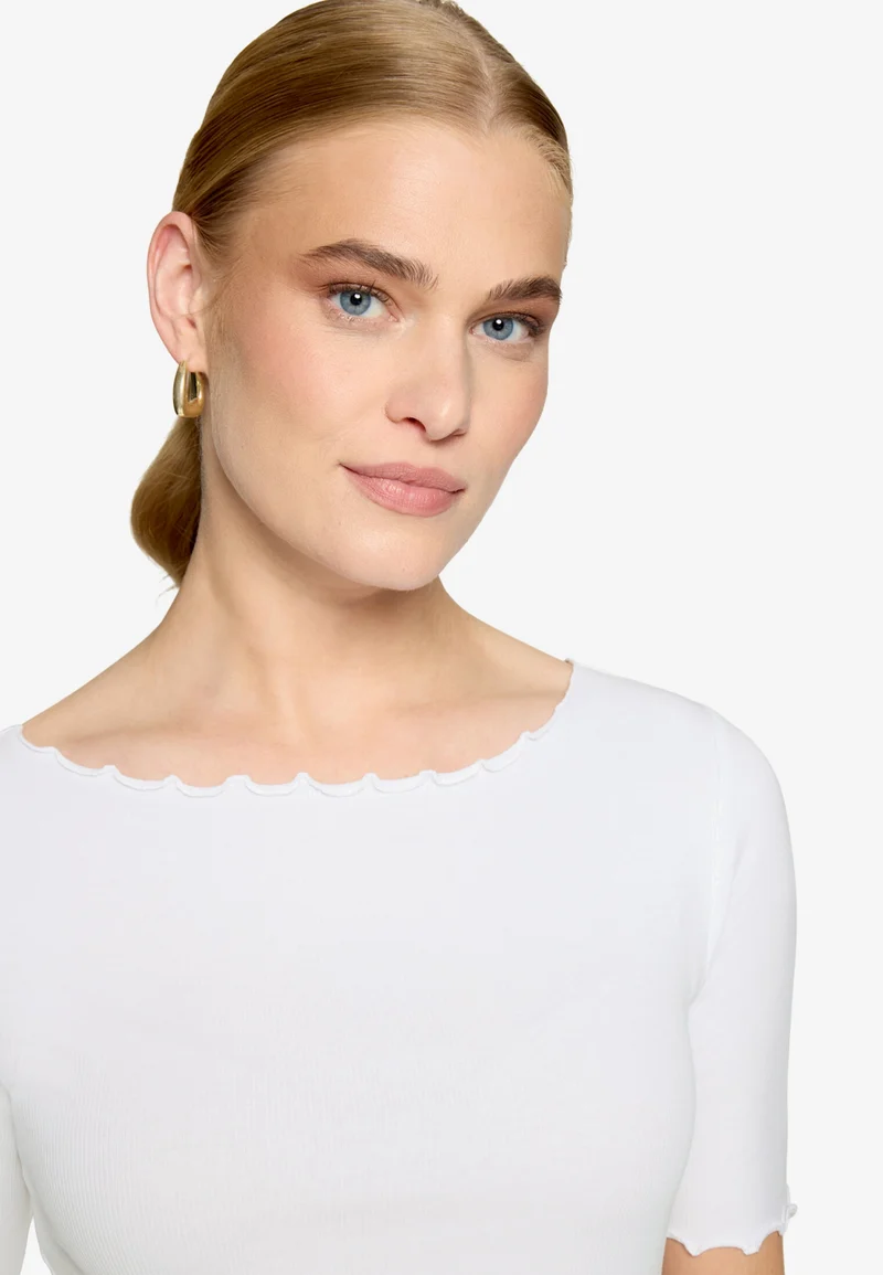Shirt Kurz 1/2 Arm, Brilliant White