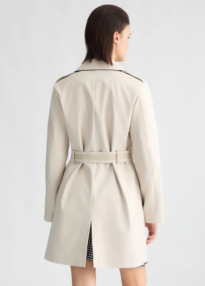 Trench Coat with Belt