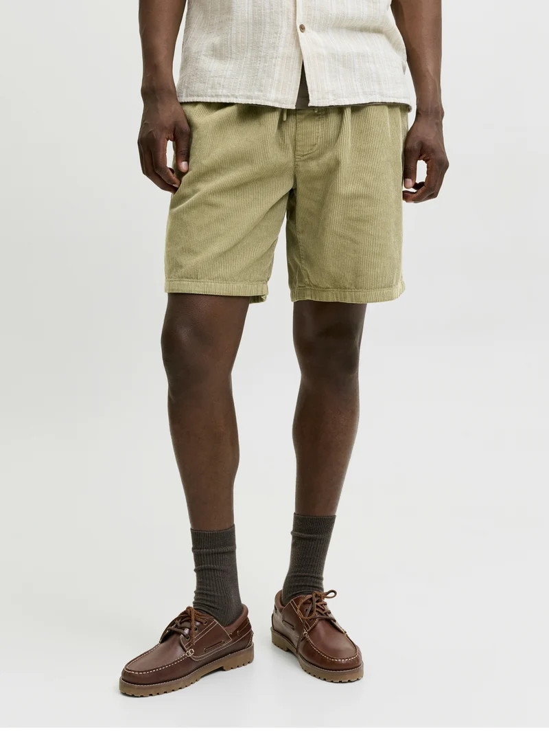 JPSTBILL CORDUROY JOGGER SHORTS REG, Aloe