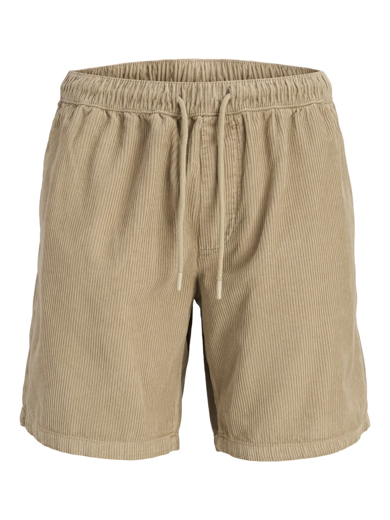 JPSTBILL CORDUROY JOGGER SHORTS REG, Lemon Pepper