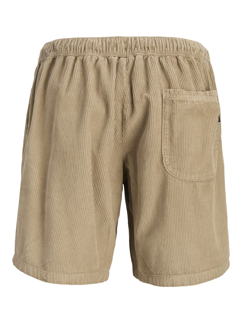 JPSTBILL CORDUROY JOGGER SHORTS REG, Lemon Pepper