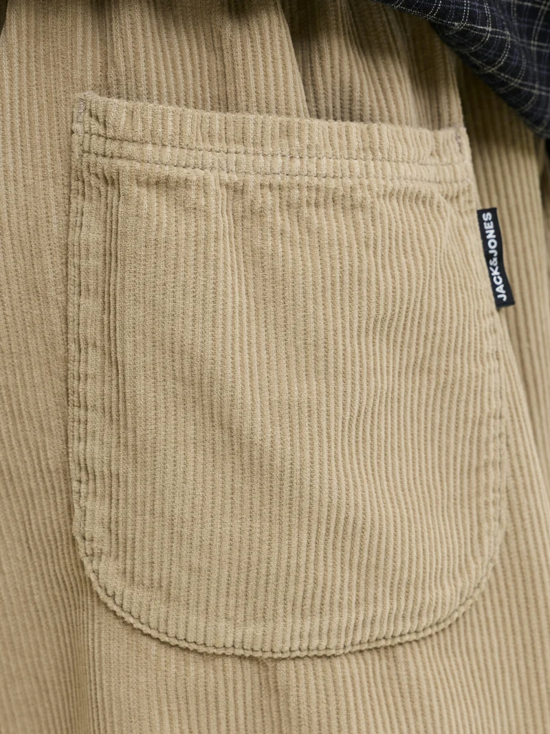 JPSTBILL CORDUROY JOGGER SHORTS REG, Lemon Pepper