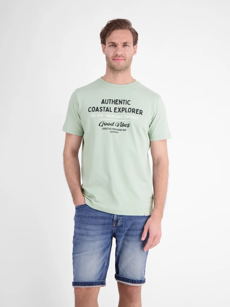 T-SHIRT/SERAFINO 1/2 ARM, BAY GREEN