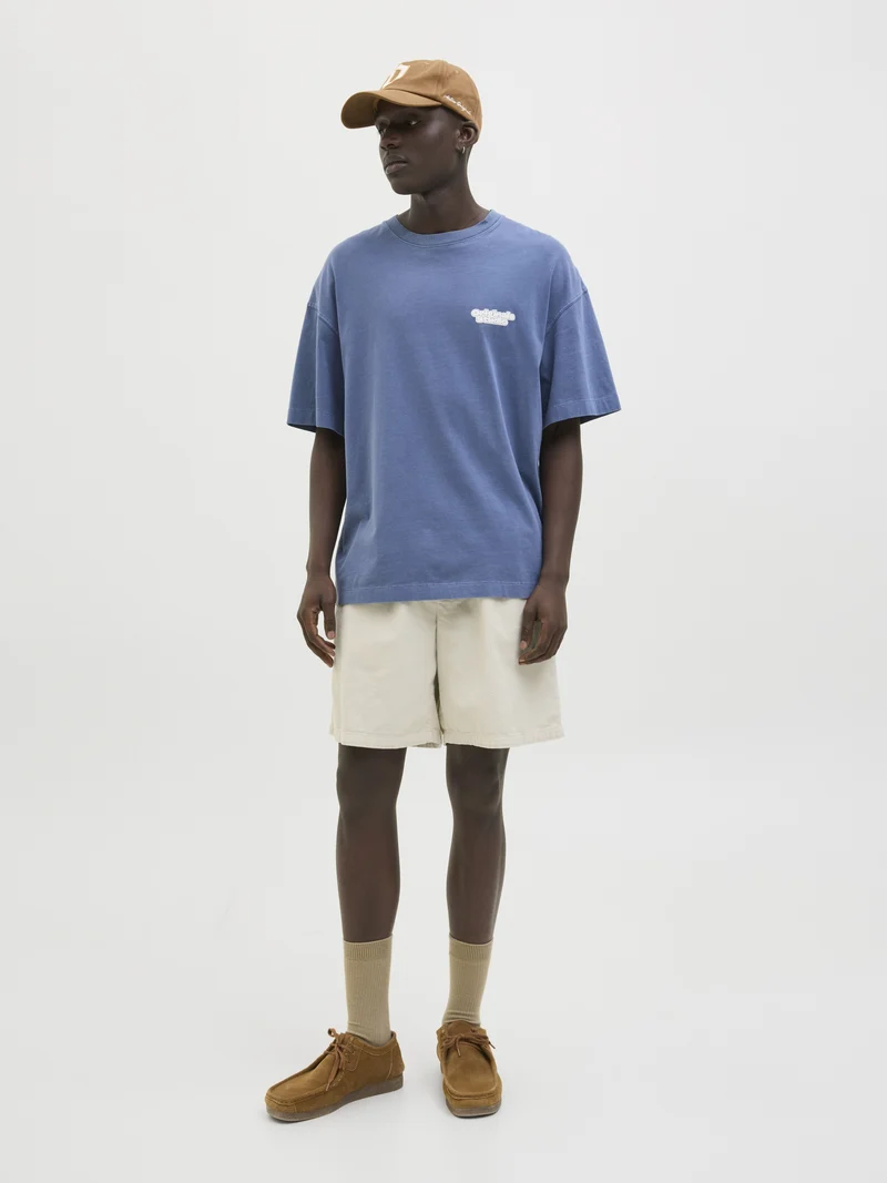 JPSTBILL CORDUROY JOGGER SHORTS REG, Moonbeam
