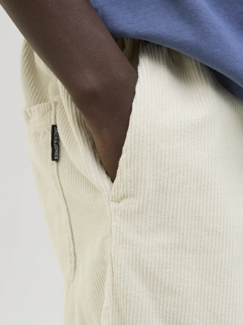 JPSTBILL CORDUROY JOGGER SHORTS REG, Moonbeam