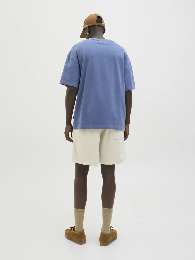 JPSTBILL CORDUROY JOGGER SHORTS REG, Moonbeam