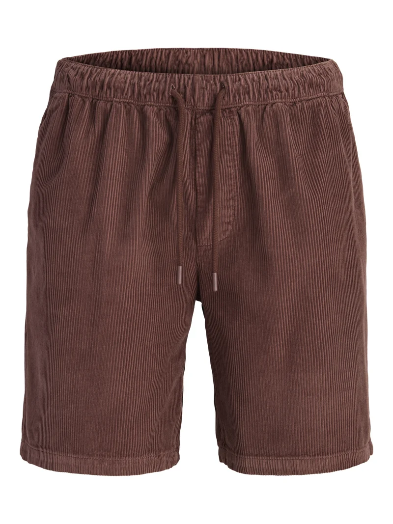 JPSTBILL CORDUROY JOGGER SHORTS REG, Bitter Chocolate