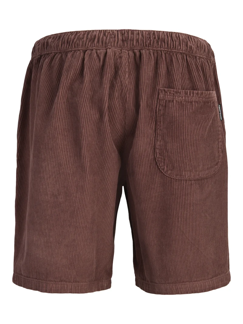 JPSTBILL CORDUROY JOGGER SHORTS REG, Bitter Chocolate
