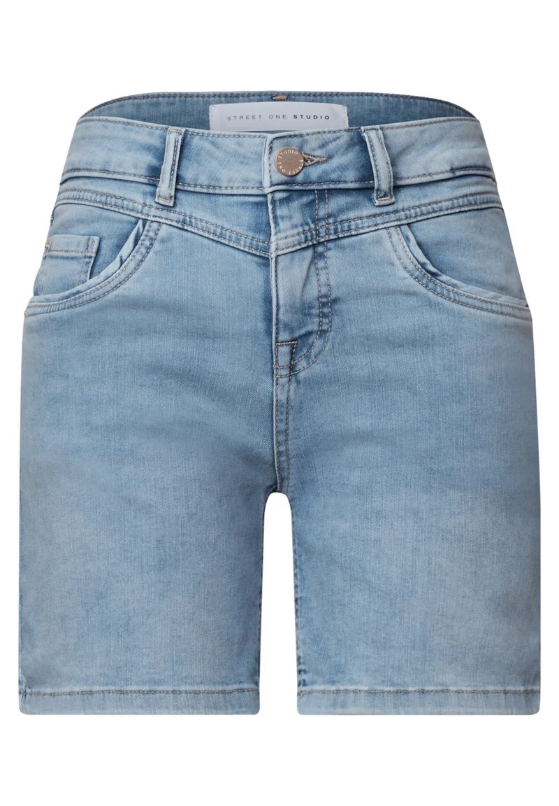 Studio Style Shorts,hw,light b, Light Blue Random washed