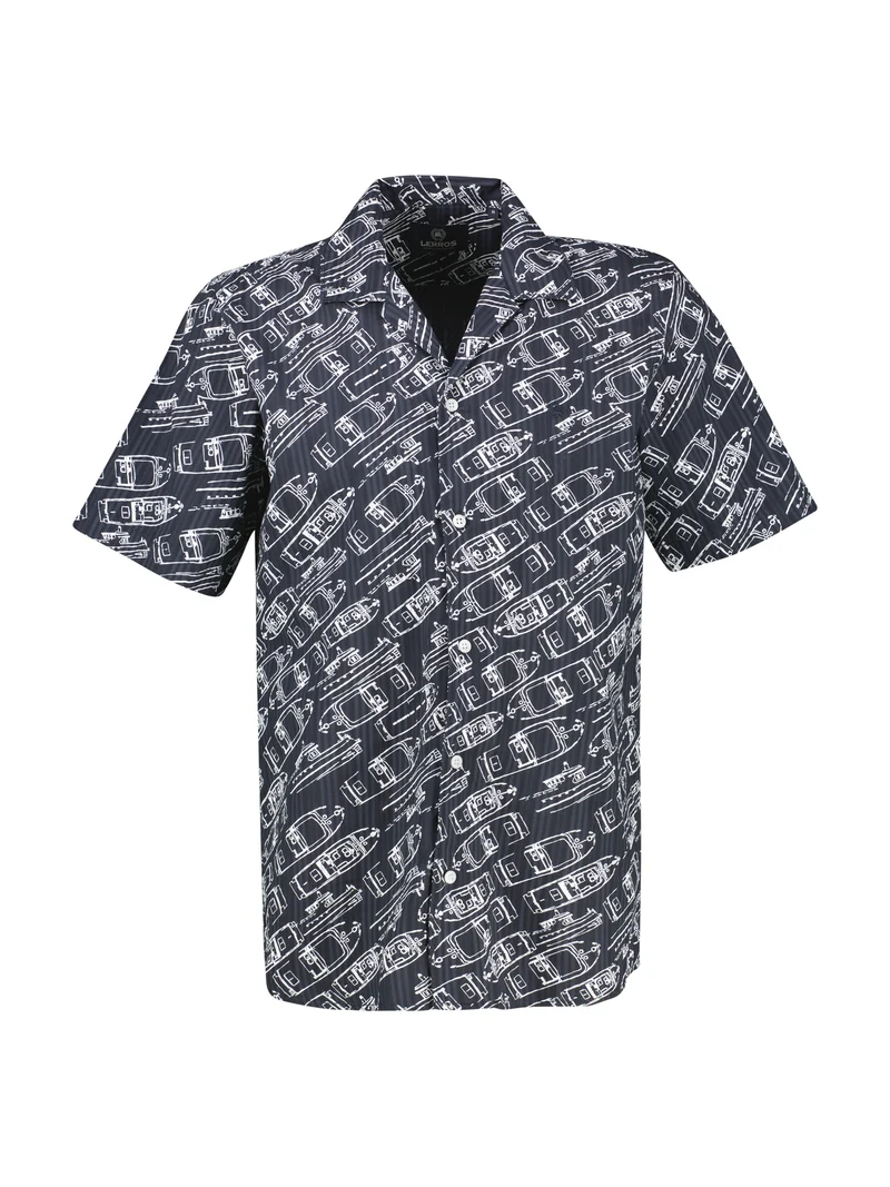 HEMD 1/2 ARM, CLASSIC NAVY