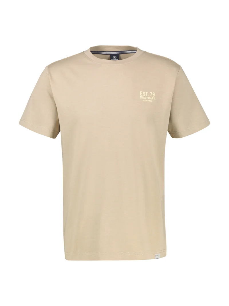 T-SHIRT/SERAFINO 1/2 ARM, GRAVEL BEIGE
