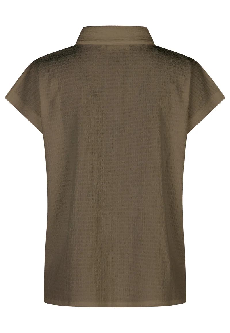 BLOUSE, KHAKI GREEN