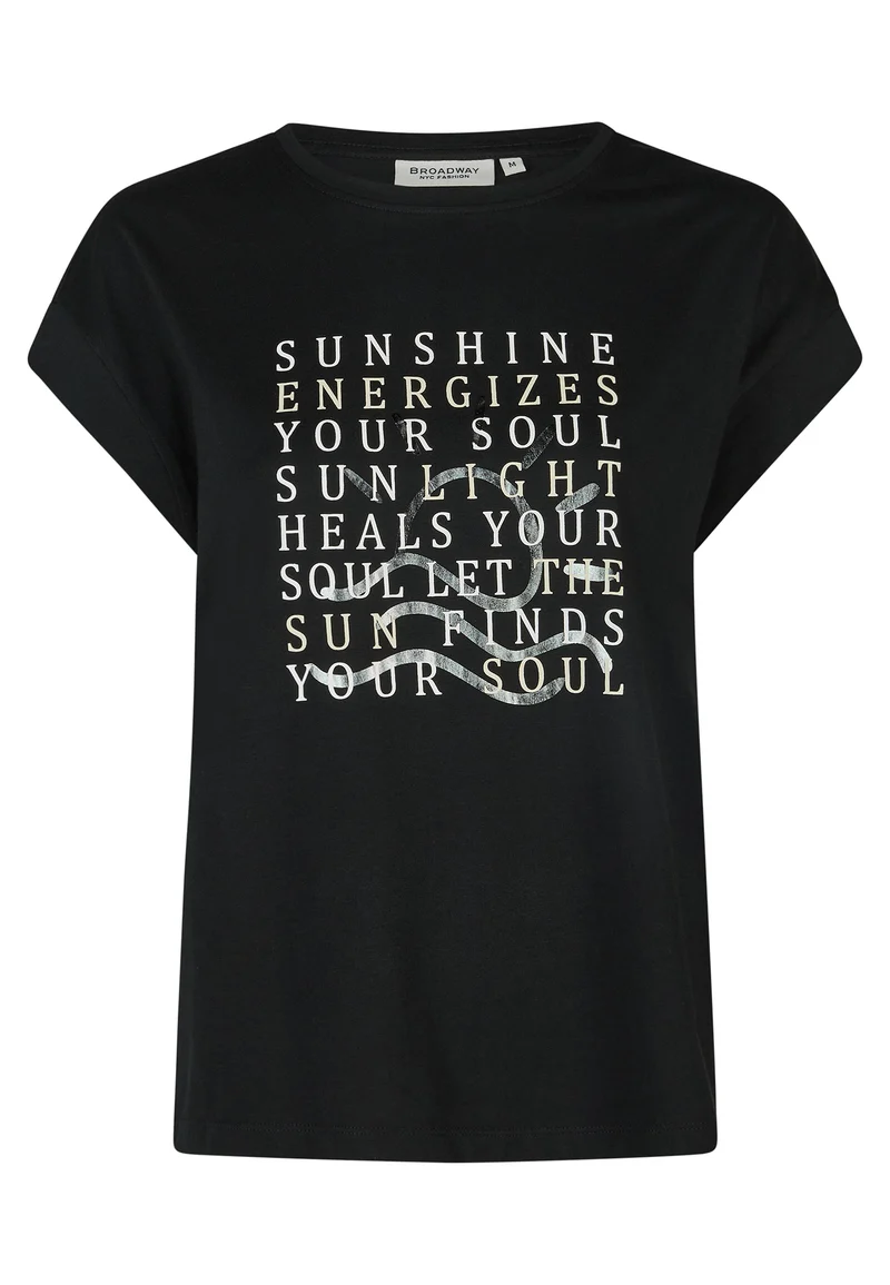 T-SHIRT, D1 BLACK