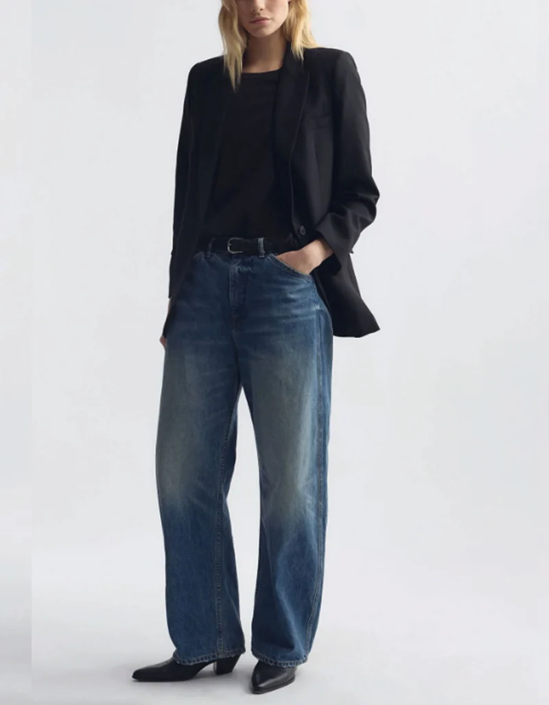 Barrel-Leg Jeans Tribeca