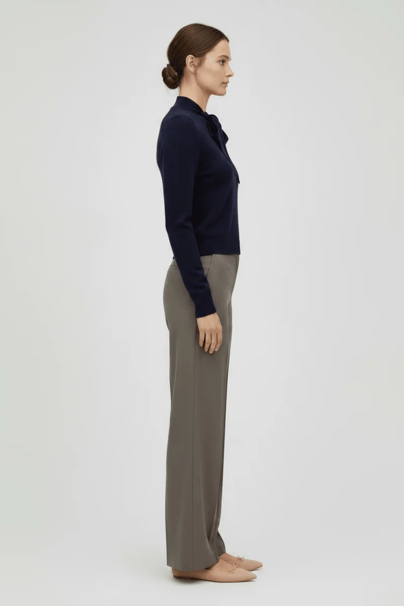 Rich & Royal Tie detail Basic SW – midnight blue