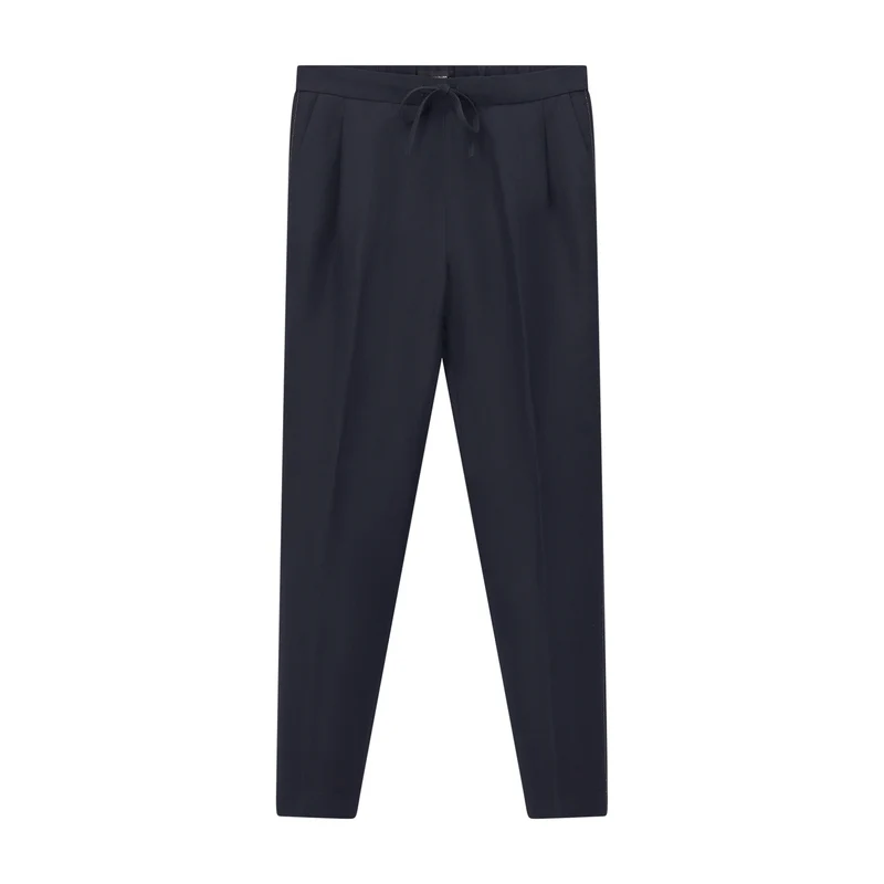 Stoffhose aus Leinenmix